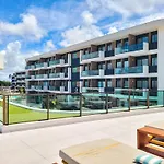 Sol Do Makia Experience, Beleza & Conforto - Flat Vista Piscina Em Muro Alto