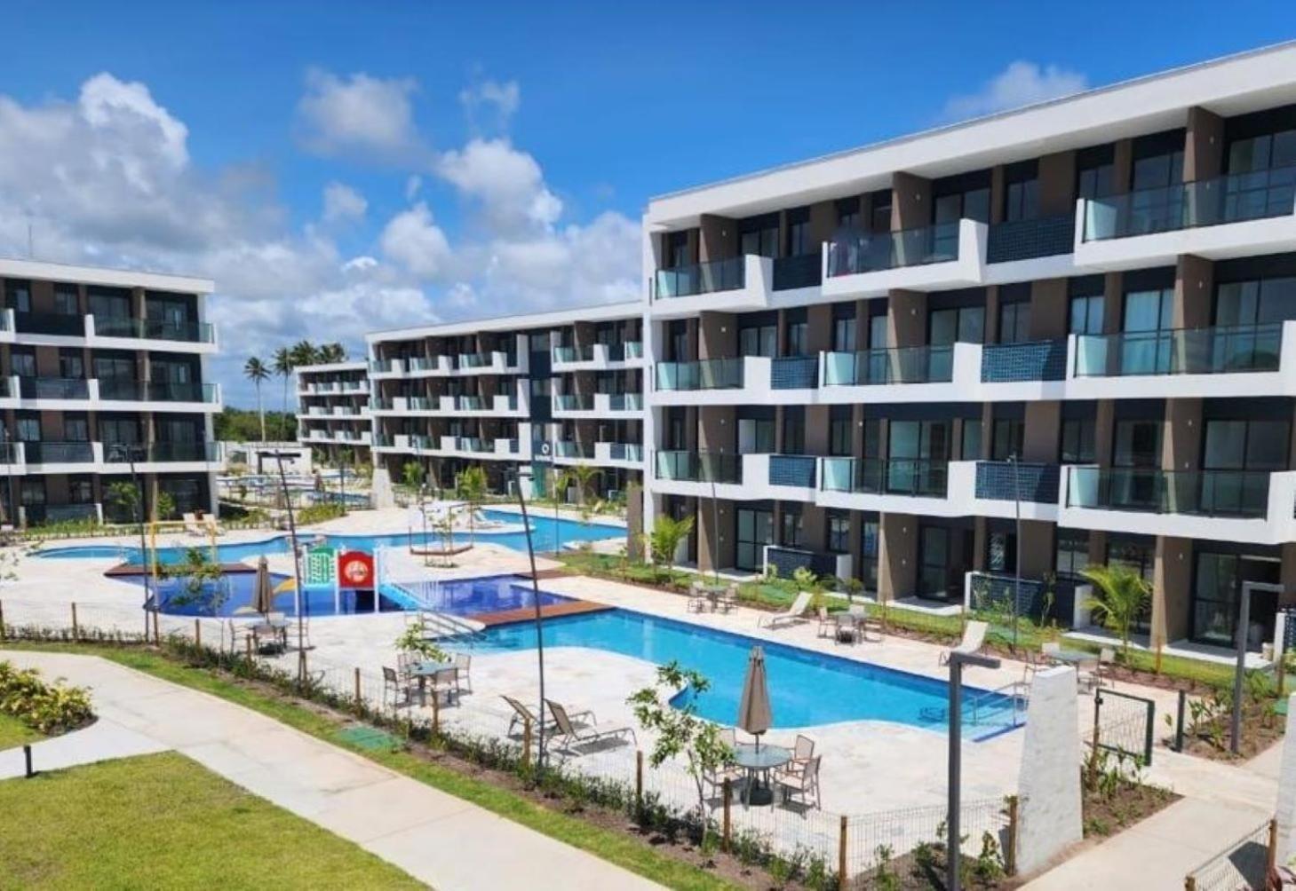 Apartamento Sol Do Makia Experience, Beleza & Conforto - Flat Vista Piscina Em Muro Alto Pôrto das Galinhas