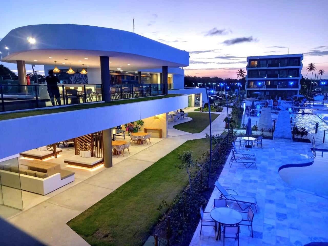 Sol Do Makia Experience, Beleza & Conforto - Flat Vista Piscina Em Muro Alto Apartamento *