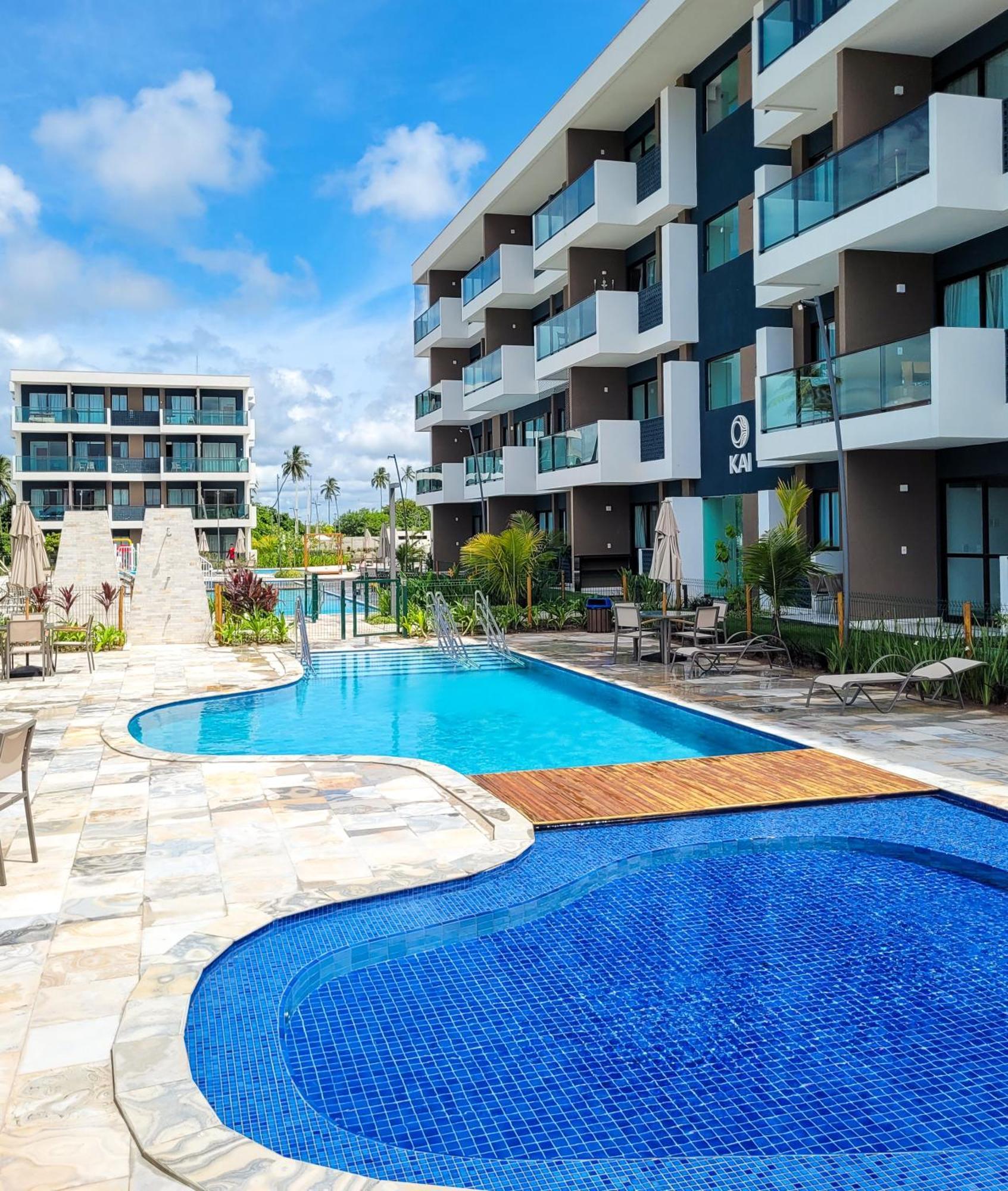 Apartamento Sol Do Makia Experience, Beleza & Conforto - Flat Vista Piscina Em Muro Alto Pôrto das Galinhas