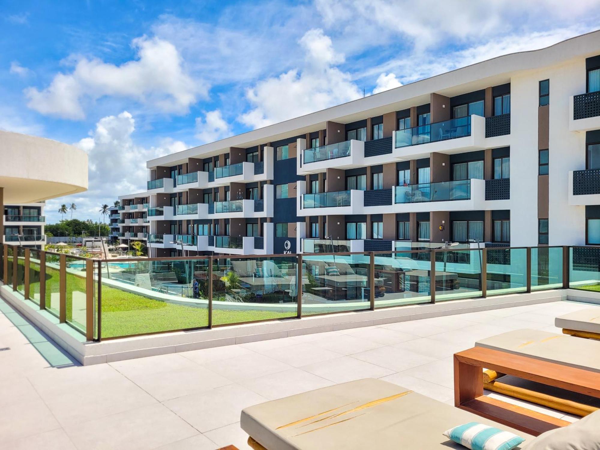 Apartamento Sol Do Makia Experience, Beleza & Conforto - Flat Vista Piscina Em Muro Alto *