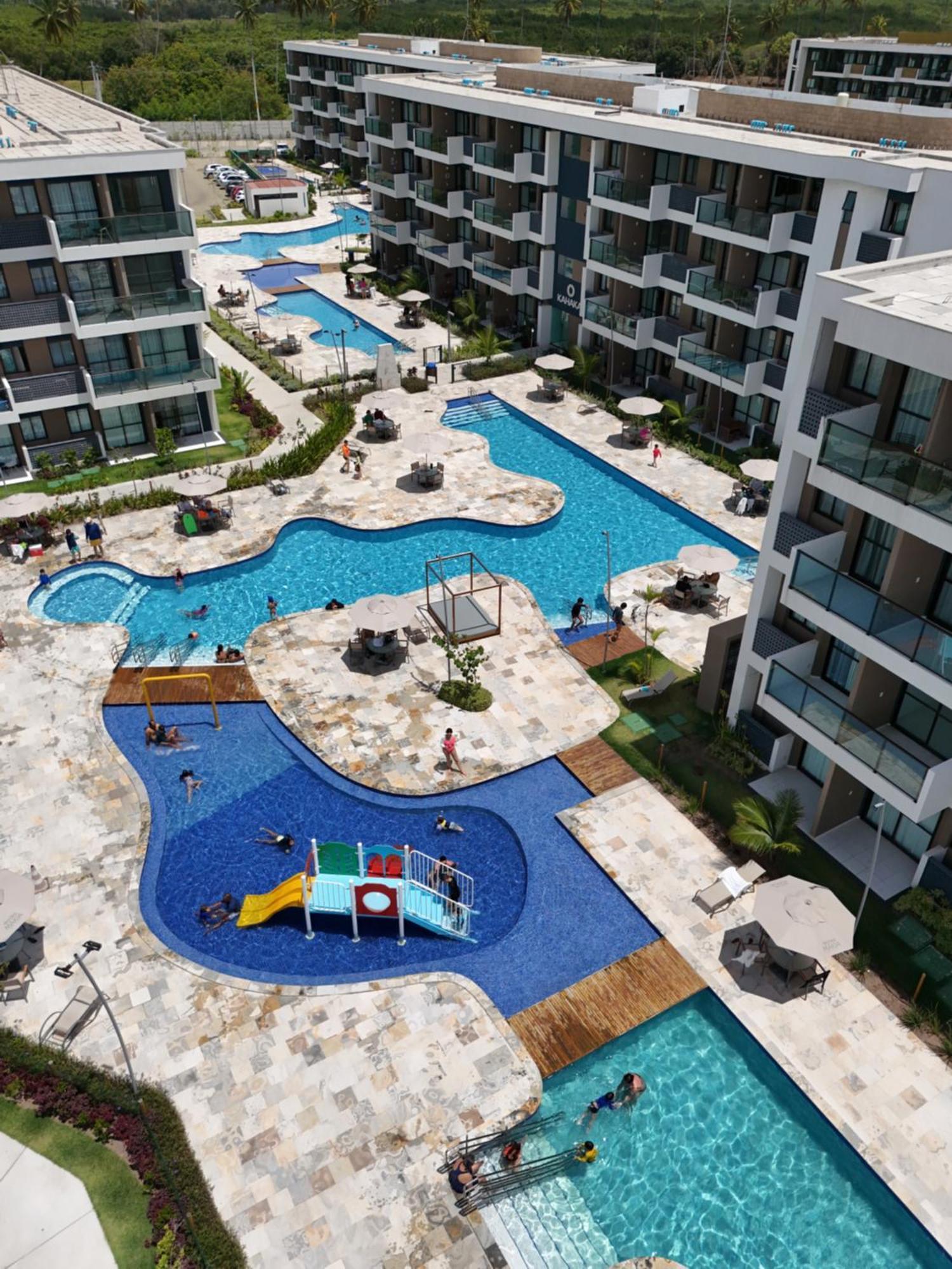 Apartamento Sol Do Makia Experience, Beleza & Conforto - Flat Vista Piscina Em Muro Alto Pôrto das Galinhas