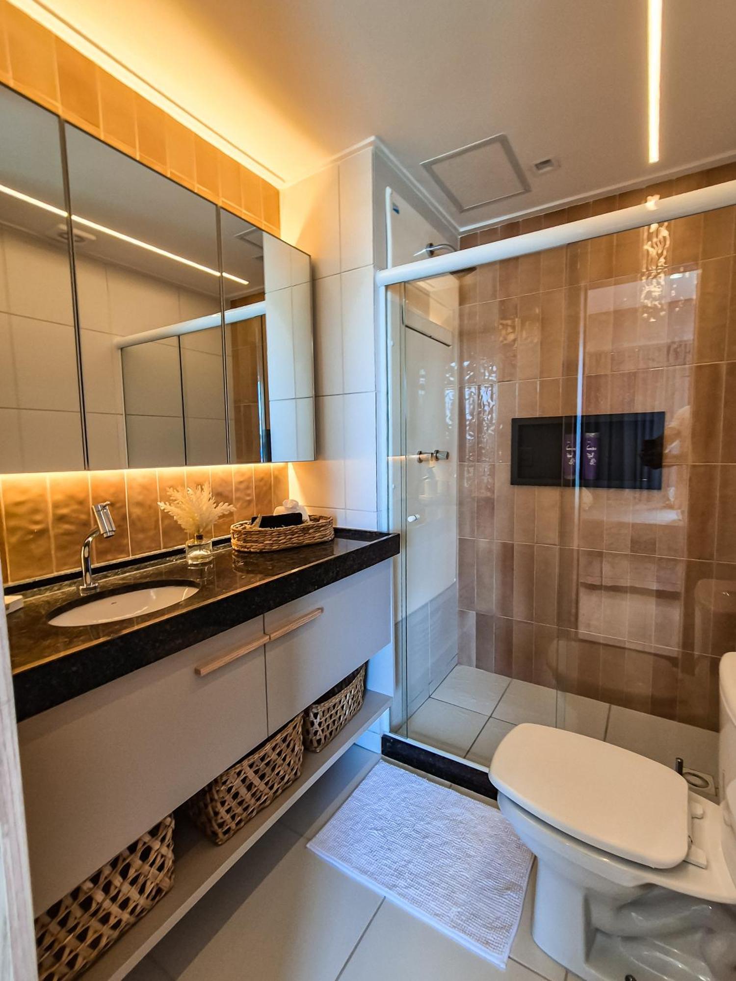 Apartamento Sol Do Makia Experience, Beleza & Conforto - Flat Vista Piscina Em Muro Alto *